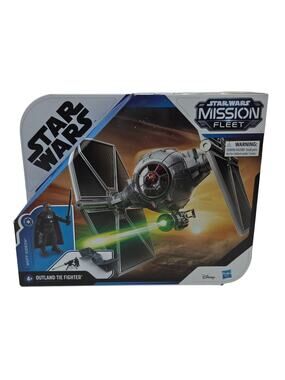 Disney Star Wars Mission Fleet Outland Tie Fighter W/ Moff Gideon Brand New